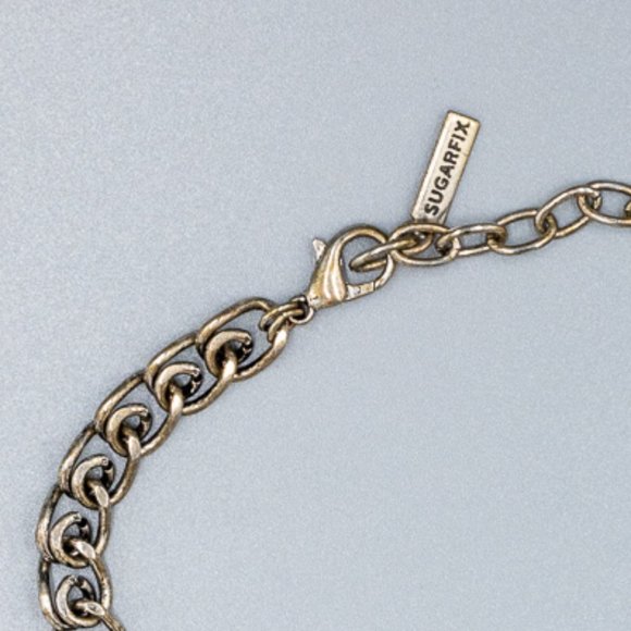 SUGARFIX by Baublebar Sliver and Black Necklace - Picture 3 of 4